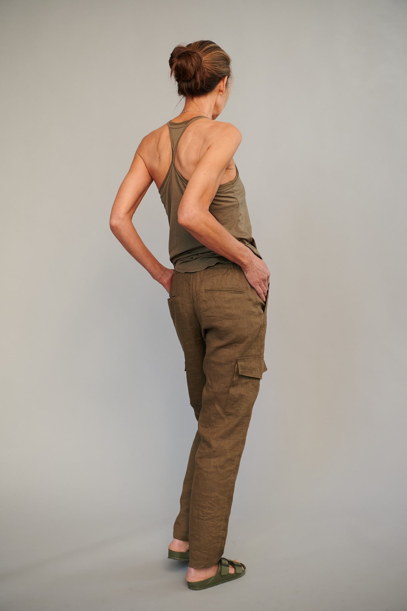 Elevated Utility Pants Linen -Coming Soon